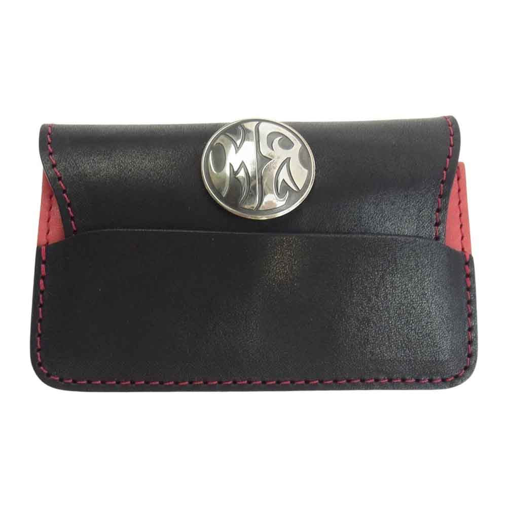 REDMOON レッドムーン RM-NSW-MR マルボロ限定 ハーフ ウォレット 二つ折り 財布 ブラック系 レッド系【新古品】【未使用】【中古】