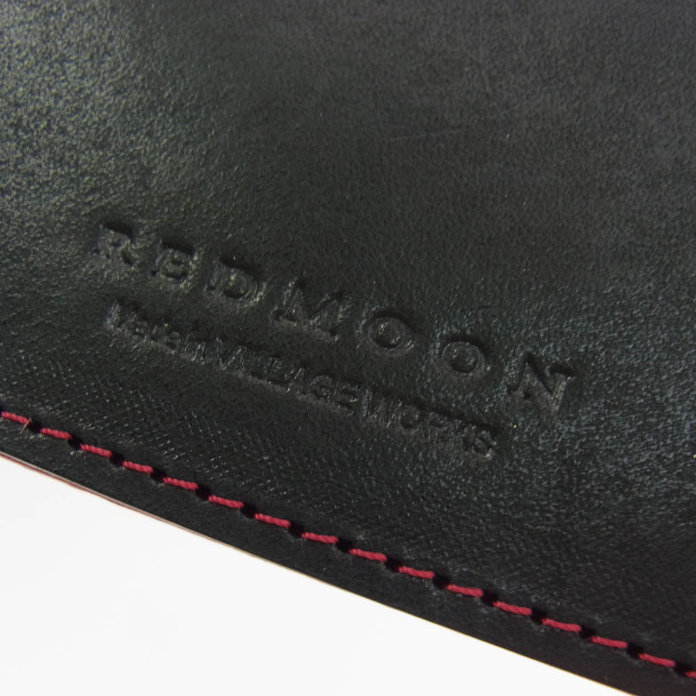 REDMOON レッドムーン RM-NSW-MR マルボロ限定 ハーフ ウォレット 二つ折り 財布 ブラック系 レッド系【新古品】【未使用】【中古】