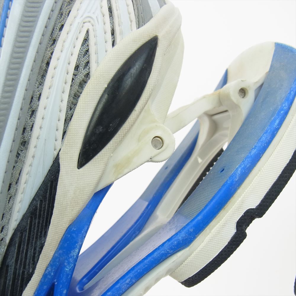 BALENCIAGA バレンシアガ 653871 W2RA4 X PANDER エックス パンダー サスペンデッド ヒール デザイン スニーカー グレー系 ブルー系 27.5cm【中古】