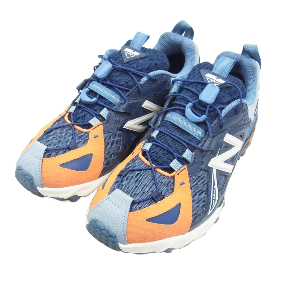 NEW BALANCE ニューバランス ML610XAT × the Apartment ジ アパートメント 610 GORE-TEX ゴアテックス Subway Series Navy サブウェイシリーズ ブルー系 オレンジ系 25.5cm【中古】