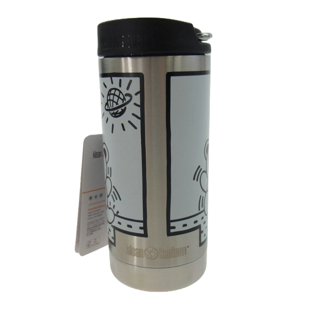 HYSTERIC GLAMOUR ヒステリックグラマー 01213QG12 klean kanteen クリーンカンティーン HYS PARTY Tkwide ヒスパーティ インスレートボトル 水筒 ステンレスボトル シルバー系 ホワイト系 FREE【新古品】【未使用】【中古】
