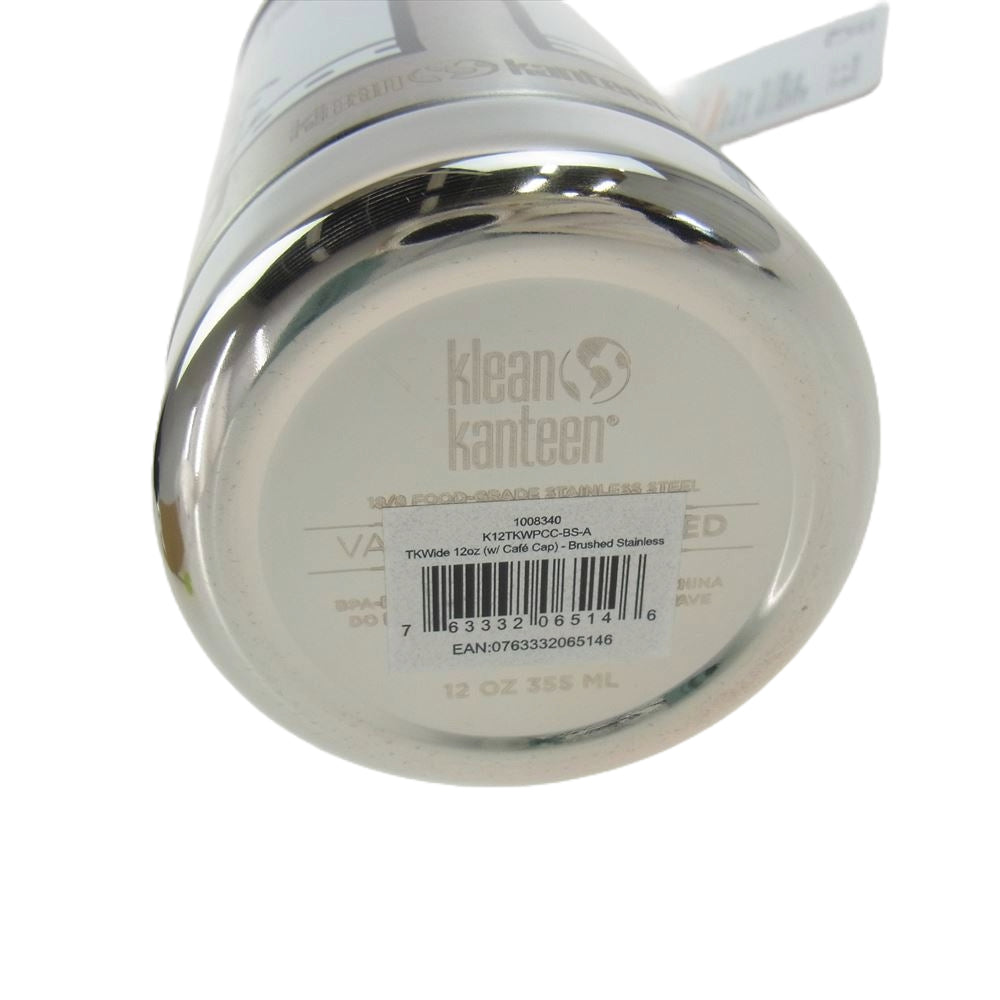 HYSTERIC GLAMOUR ヒステリックグラマー 01213QG12 klean kanteen クリーンカンティーン HYS PARTY Tkwide ヒスパーティ インスレートボトル 水筒 ステンレスボトル シルバー系 ホワイト系 FREE【新古品】【未使用】【中古】