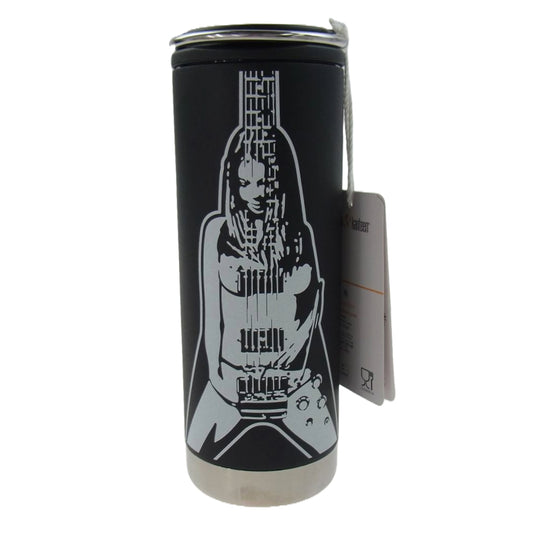 HYSTERIC GLAMOUR ヒステリックグラマー 01213QG13 klean kanteen クリーンカンティーン GUITAR GIRL Tkwide ギターガール インスレートボトル 水稲 ステンレスボトル ブラック系【新古品】【未使用】【中古】