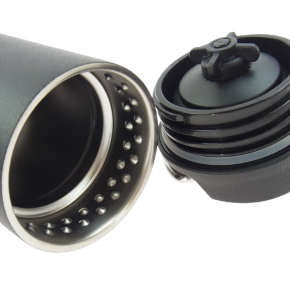 HYSTERIC GLAMOUR ヒステリックグラマー 01213QG13 klean kanteen クリーンカンティーン GUITAR GIRL Tkwide ギターガール インスレートボトル 水稲 ステンレスボトル ブラック系【新古品】【未使用】【中古】