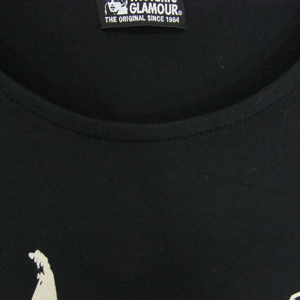 HYSTERIC GLAMOUR ヒステリックグラマー 21SS 01212CT02 ヒスガール プリント Tシャツ 半袖カットソー ブラック系 FREE【中古】