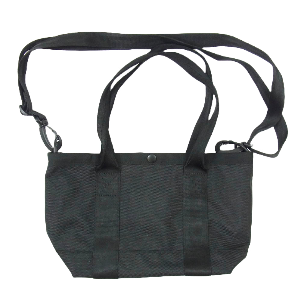 Y's Yohji Yamamoto ワイズ ヨウジヤマモト メタルプレート 2WAY ハンドバッグ ショルダーバッグ ブラック系【中古】