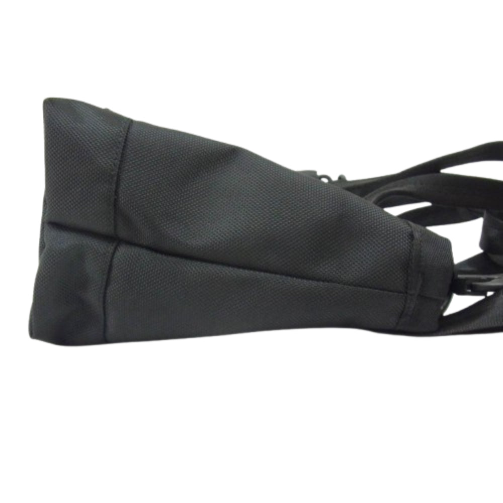 Y's Yohji Yamamoto ワイズ ヨウジヤマモト メタルプレート 2WAY ハンドバッグ ショルダーバッグ ブラック系【中古】