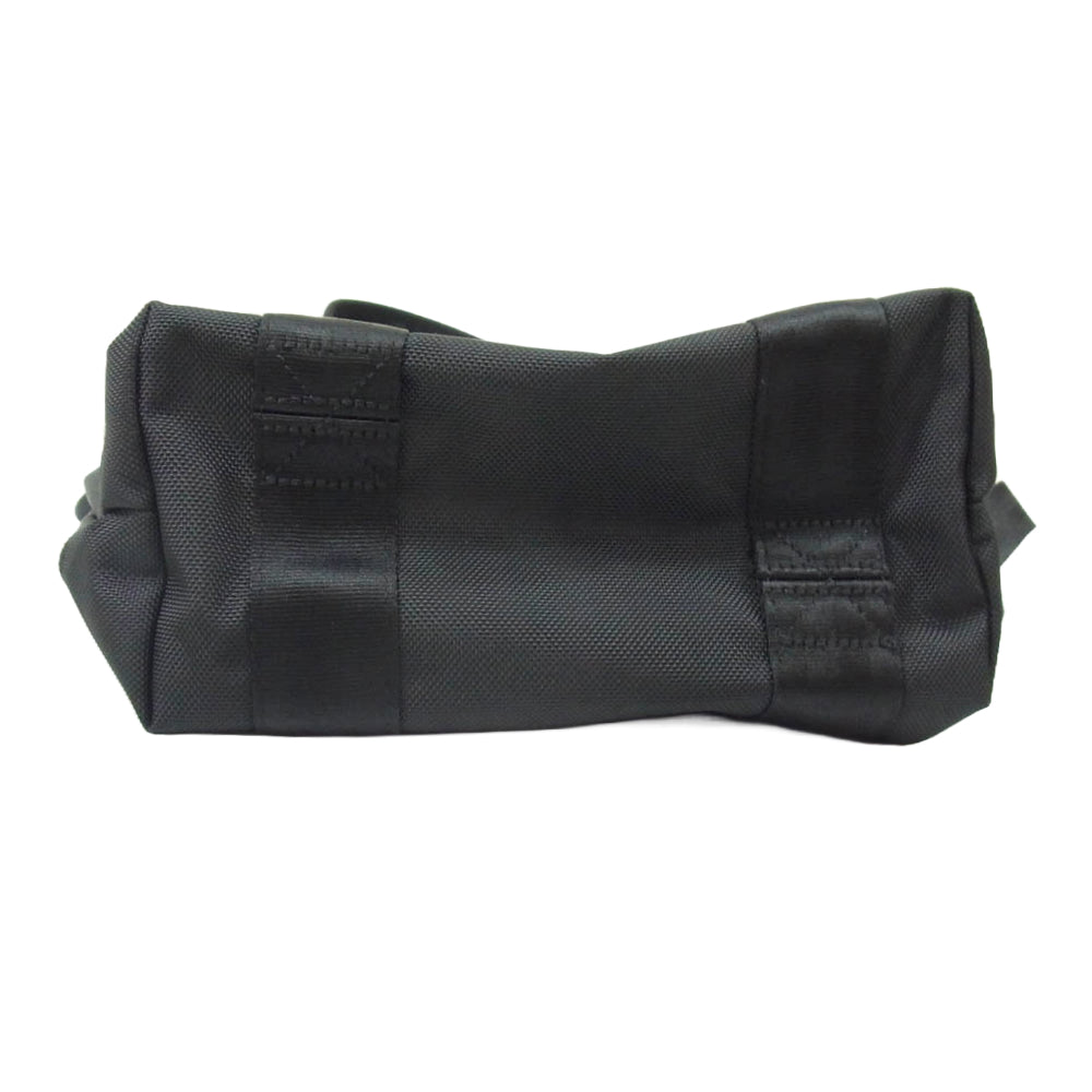 Y's Yohji Yamamoto ワイズ ヨウジヤマモト メタルプレート 2WAY ハンドバッグ ショルダーバッグ ブラック系【中古】