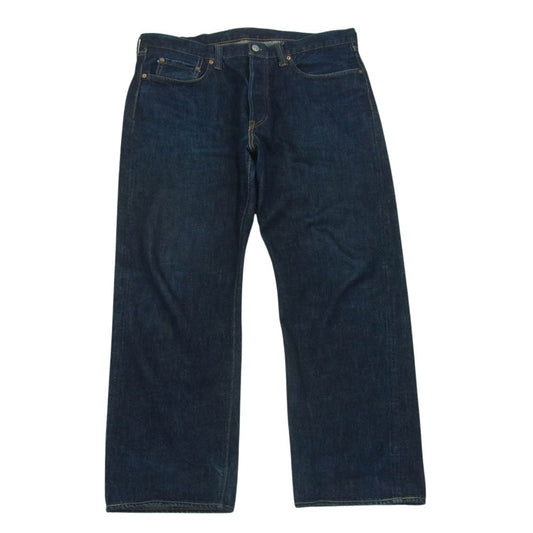 FULLCOUNT フルカウント 1101 ボタンフライ セルビッチ デニム パンツ 日本製 インディゴブルー系 W38 L36【中古】