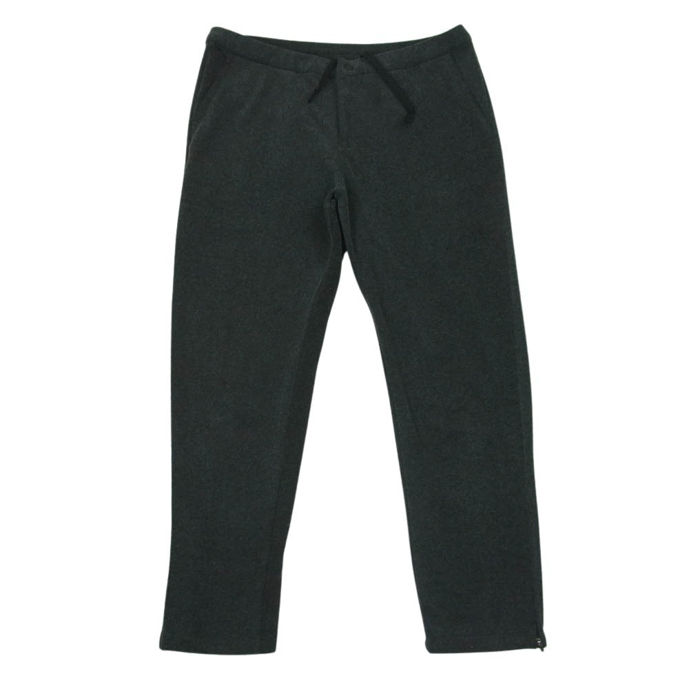 THE NORTH FACE ノースフェイス NBW81610 Warm Jersey Pants ウォーム ジャージー ジップ パンツ ダークグレー系 L【中古】