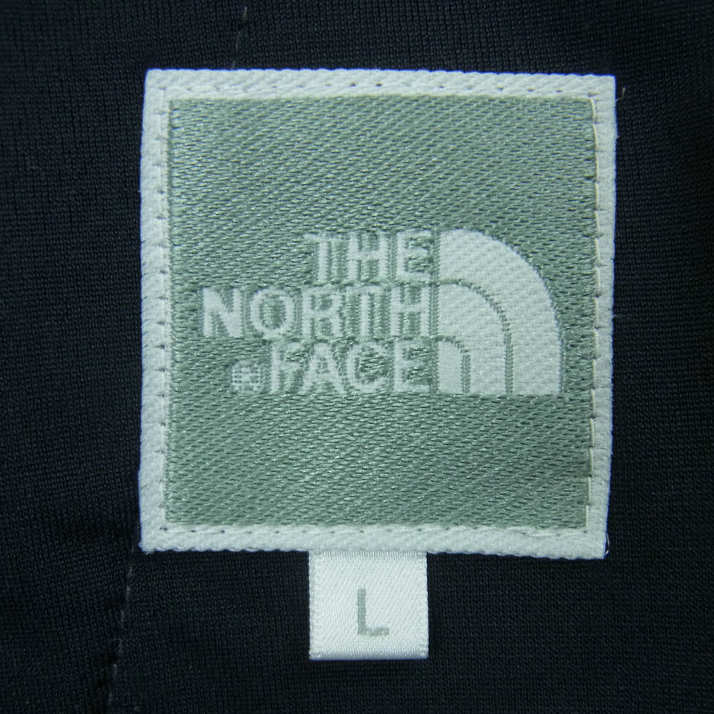 THE NORTH FACE ノースフェイス NBW81610 Warm Jersey Pants ウォーム ジャージー ジップ パンツ ダークグレー系 L【中古】