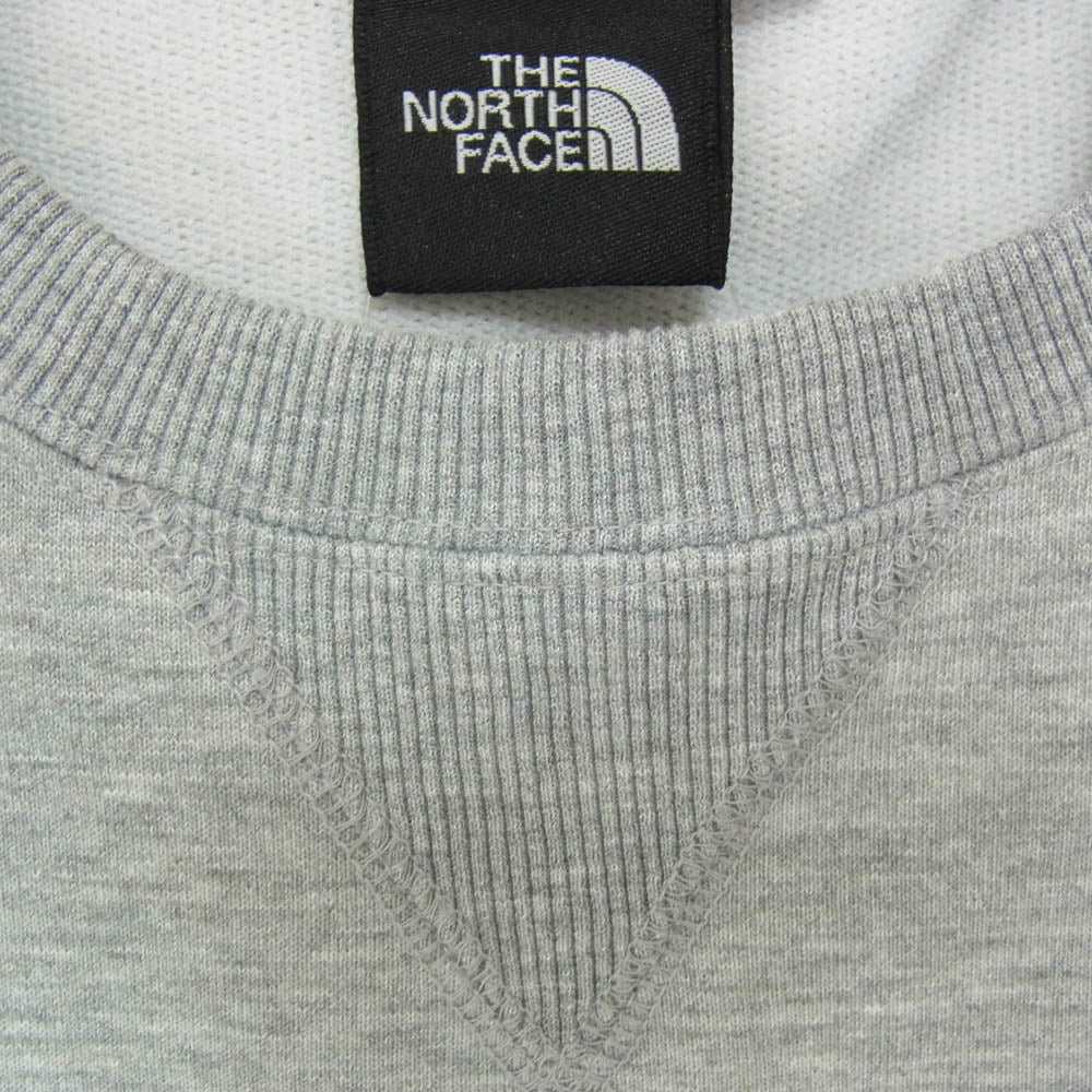 THE NORTH FACE ノースフェイス NT61902X ロゴ スウェット トレーナー グレー系 L【美品】【中古】