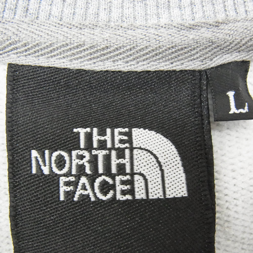 THE NORTH FACE ノースフェイス NT61902X ロゴ スウェット トレーナー グレー系 L【美品】【中古】