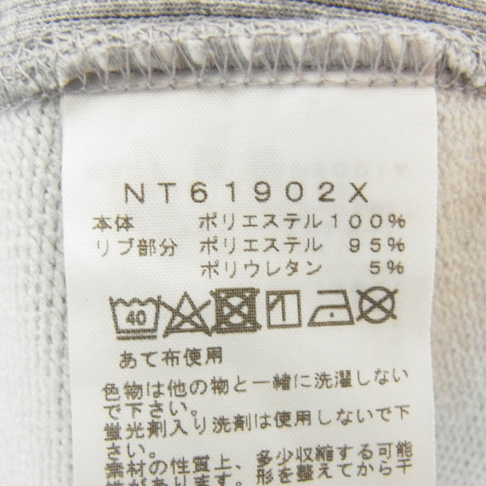 THE NORTH FACE ノースフェイス NT61902X ロゴ スウェット トレーナー グレー系 L【美品】【中古】