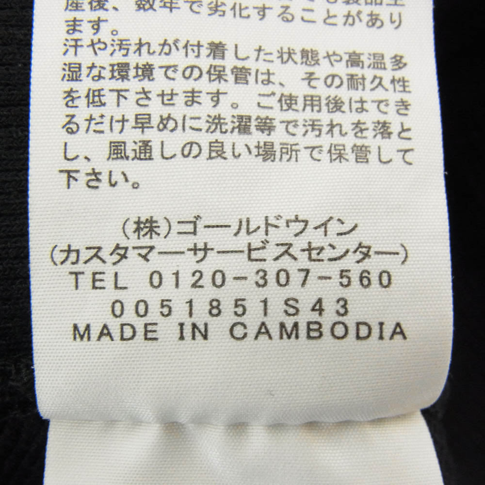 THE NORTH FACE ノースフェイス NT62002X ロゴ スウェット トレーナー ブラック系 L【中古】