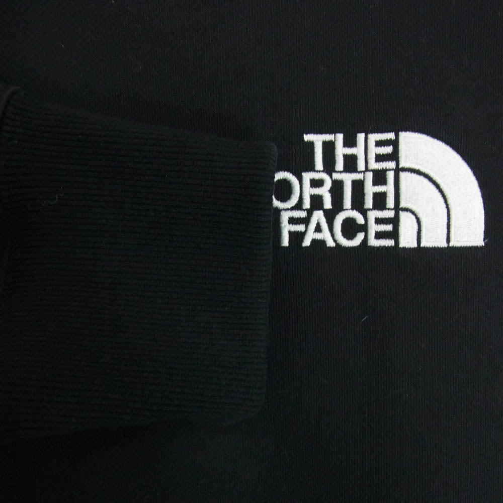 THE NORTH FACE ノースフェイス NT62002X ロゴ スウェット トレーナー ブラック系 L【中古】