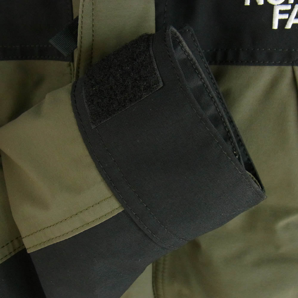 THE NORTH FACE ノースフェイス ND91930 Mountain Down Jacket GORE-TEX マウンテン ダウン ジャケット ゴアテックス カーキ系 M【中古】