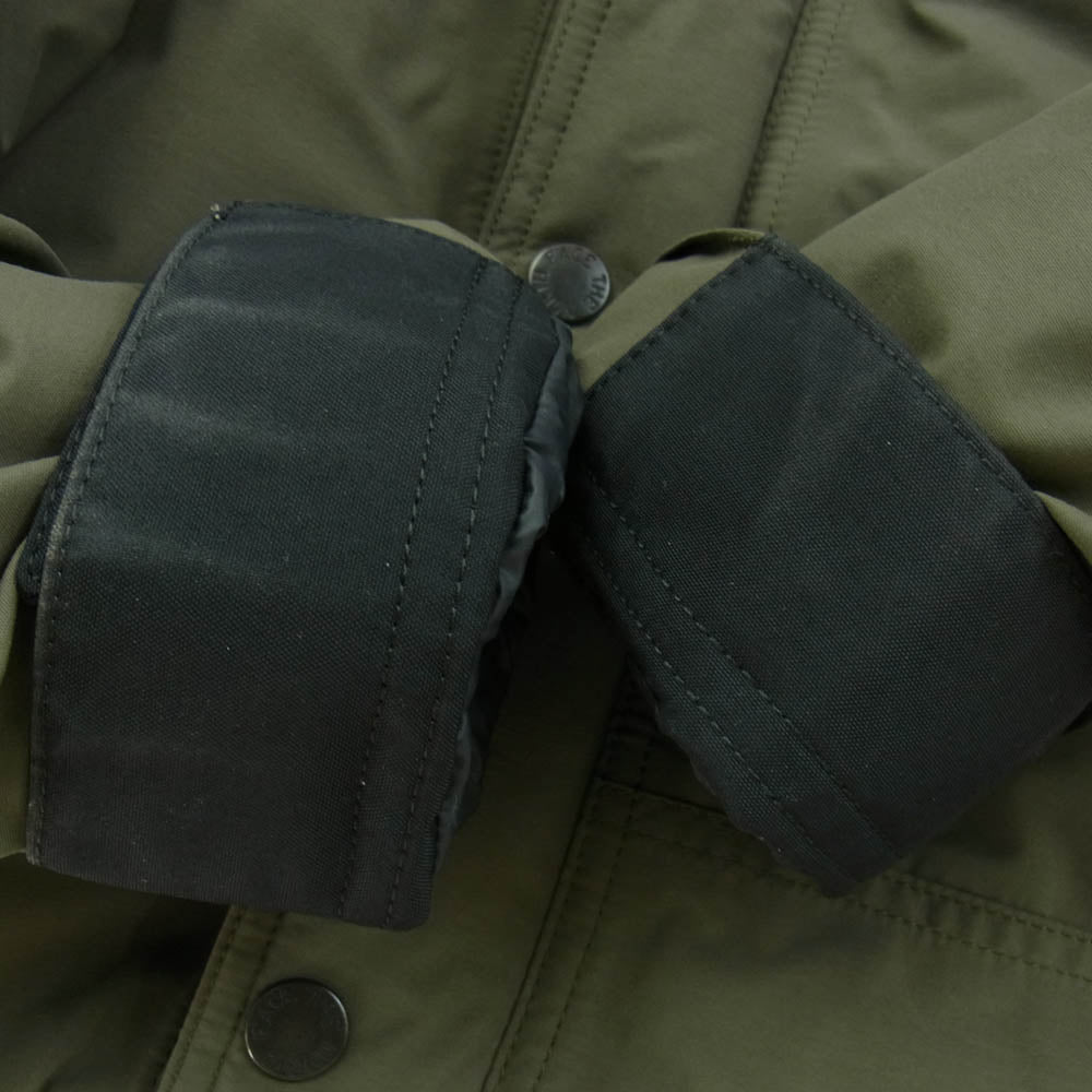 THE NORTH FACE ノースフェイス ND91930 Mountain Down Jacket GORE-TEX マウンテン ダウン ジャケット ゴアテックス カーキ系 M【中古】
