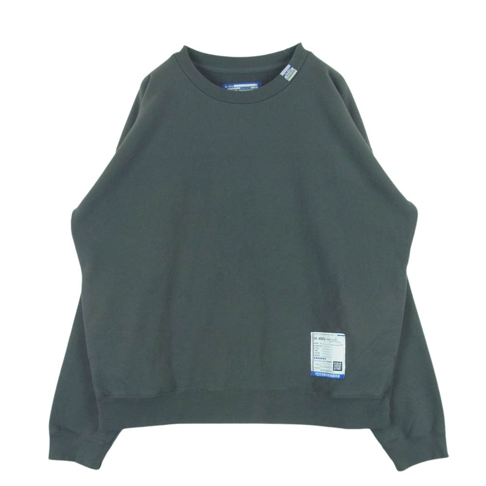 MIHARA YASUHIRO ミハラヤスヒロ I12PO502 French Terry Pullover Sweatshirt スウェット シャツ グレー系 48【美品】【中古】