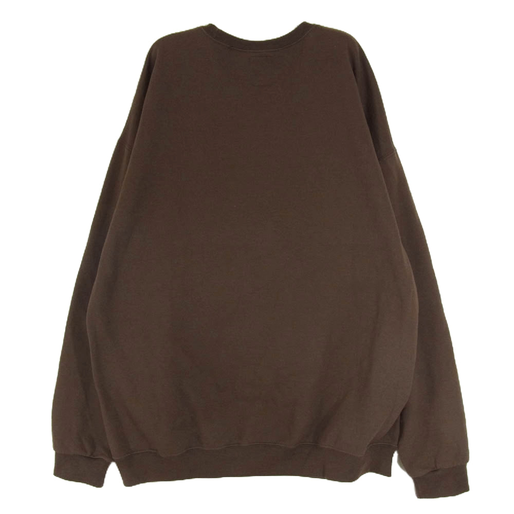 WACKO MARIA ワコマリア GITS-WM-SS01) GHOST IN THE SHELL CREW NECK SWEAT SHIRT 攻殻機動隊 スウェット シャツ ブラウン系 2XL【中古】