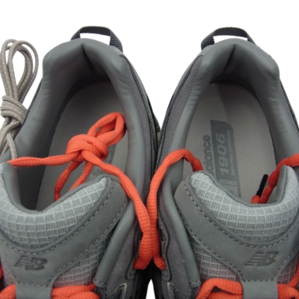 NEW BALANCE ニューバランス U1906NGC × N.HOOLYWOOD TEST Product Exchange Service × INVINCIBLE 1906U Grey Charcoal Orange エヌハリウッド テスト プロダクト エクスチェンジ サービス × インビンシブル グレー チャコール オレンジ スニーカー 26.5cm【新古品】【未使用】【中古】