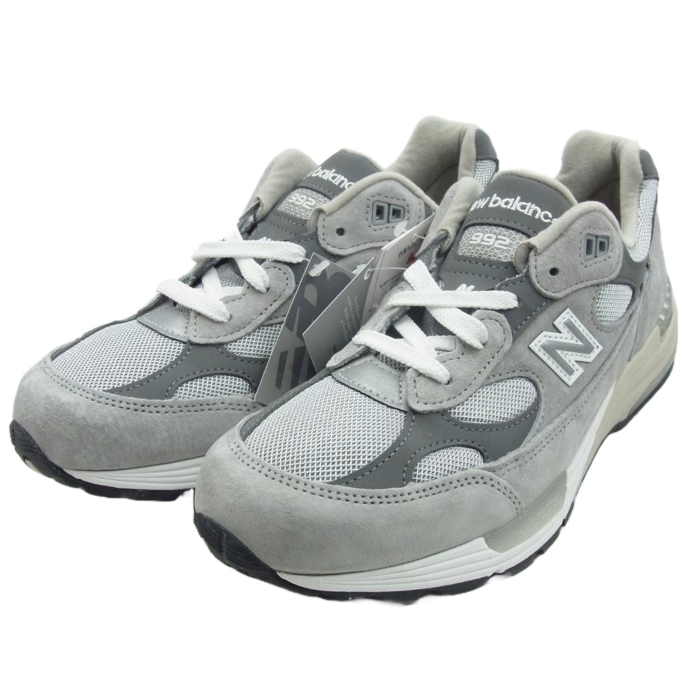 NEW BALANCE ニューバランス U992GY USA製 992 Gray グレイ スエード