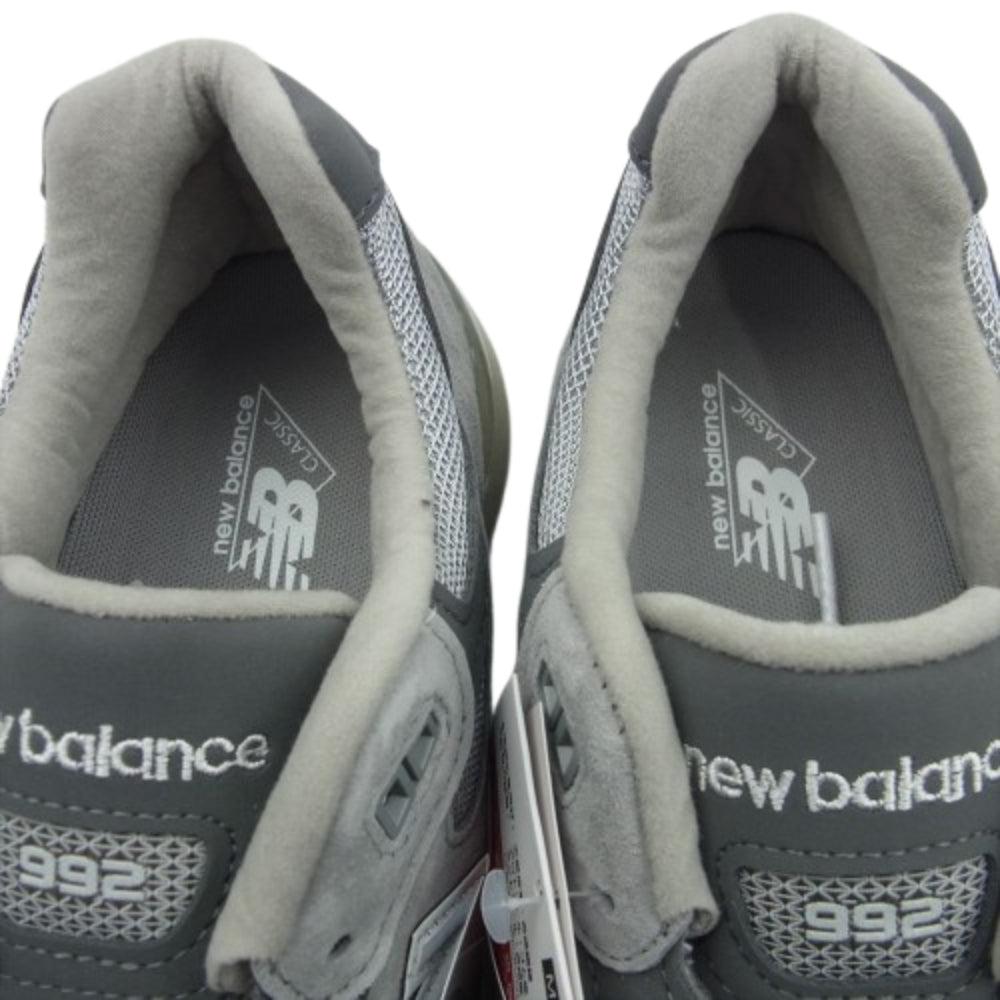 NEW BALANCE ニューバランス U992GY USA製 992 Gray グレイ スエード