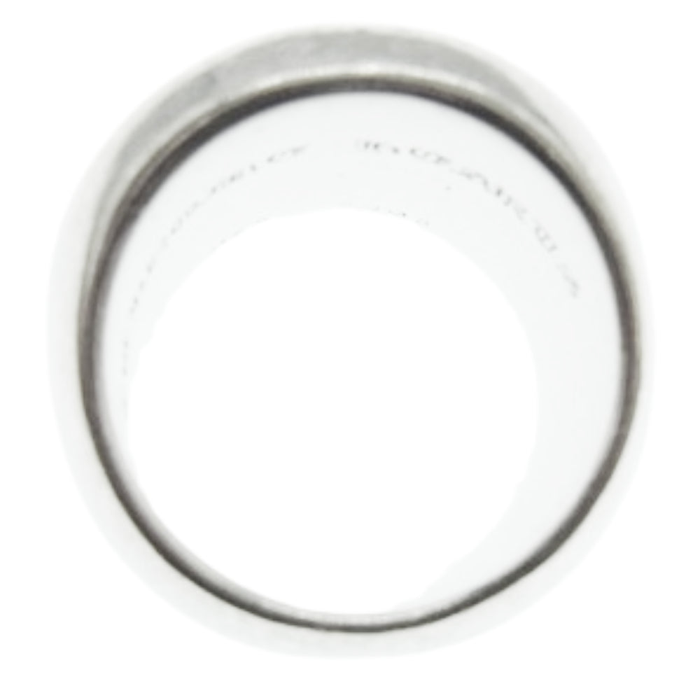 CHROME HEARTS クロムハーツ（原本無） GALF購入証明書付 CLASSIC OVAL STAR クラシック オーバル スター リング シルバー系 20号【中古】