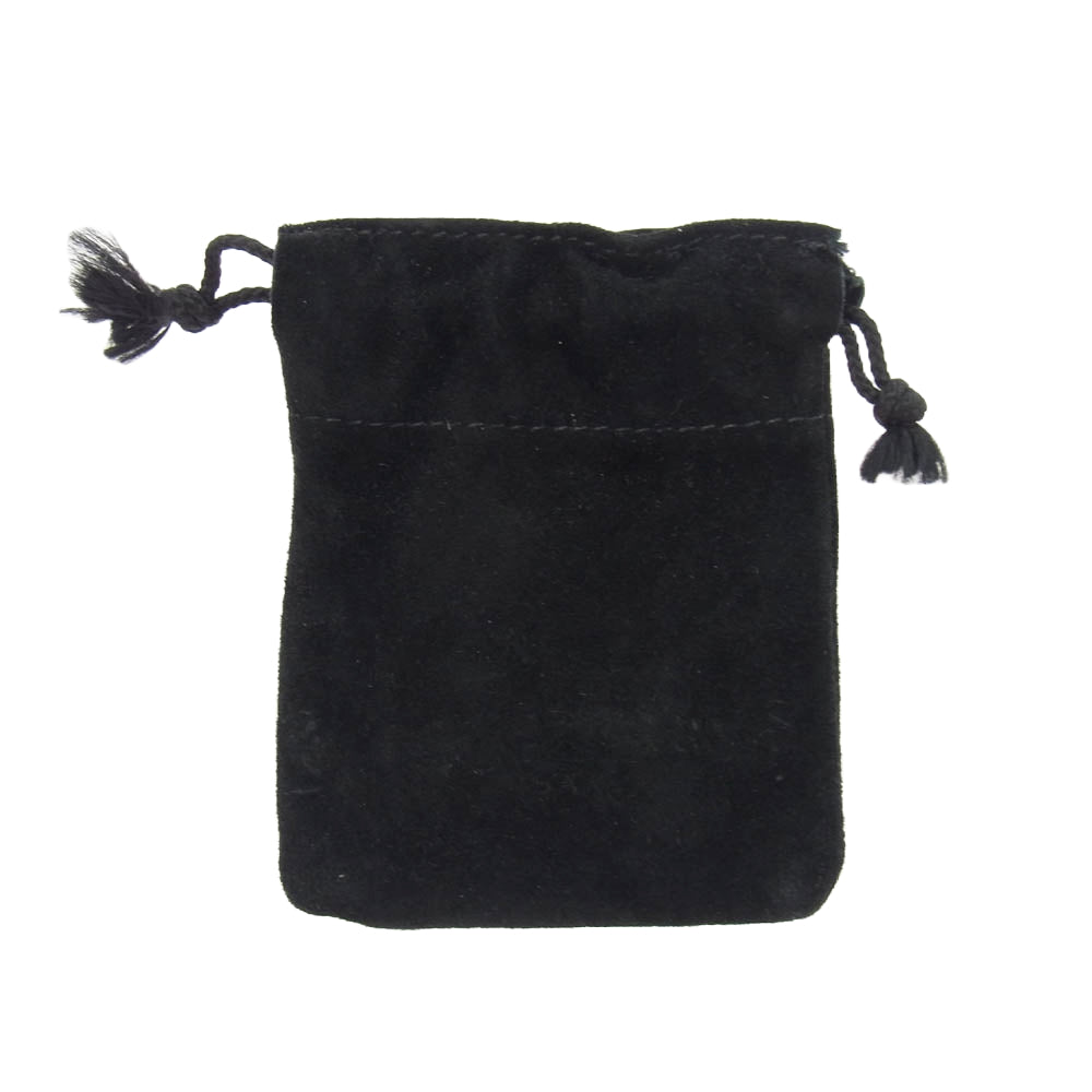 CHROME HEARTS クロムハーツ（原本無） CH CRS SML BC スモール CHクロス レザーブレイド Wボロチップ ネックレス シルバー系 ブラック系【中古】