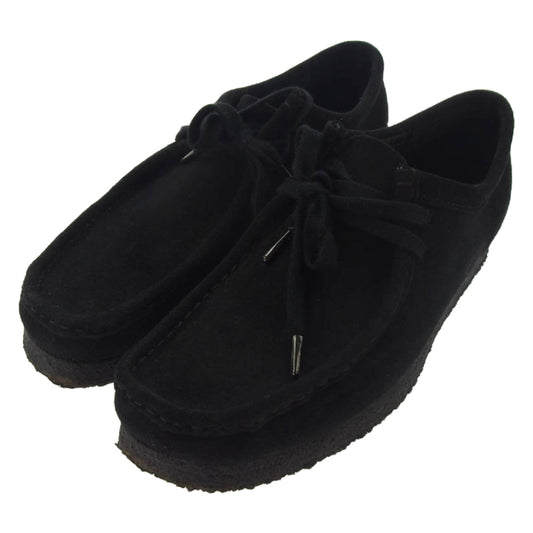 Clarks クラークス 26773 Originals Wallabe ワラビー スエード ブーツ ブラック系 UK7【中古】