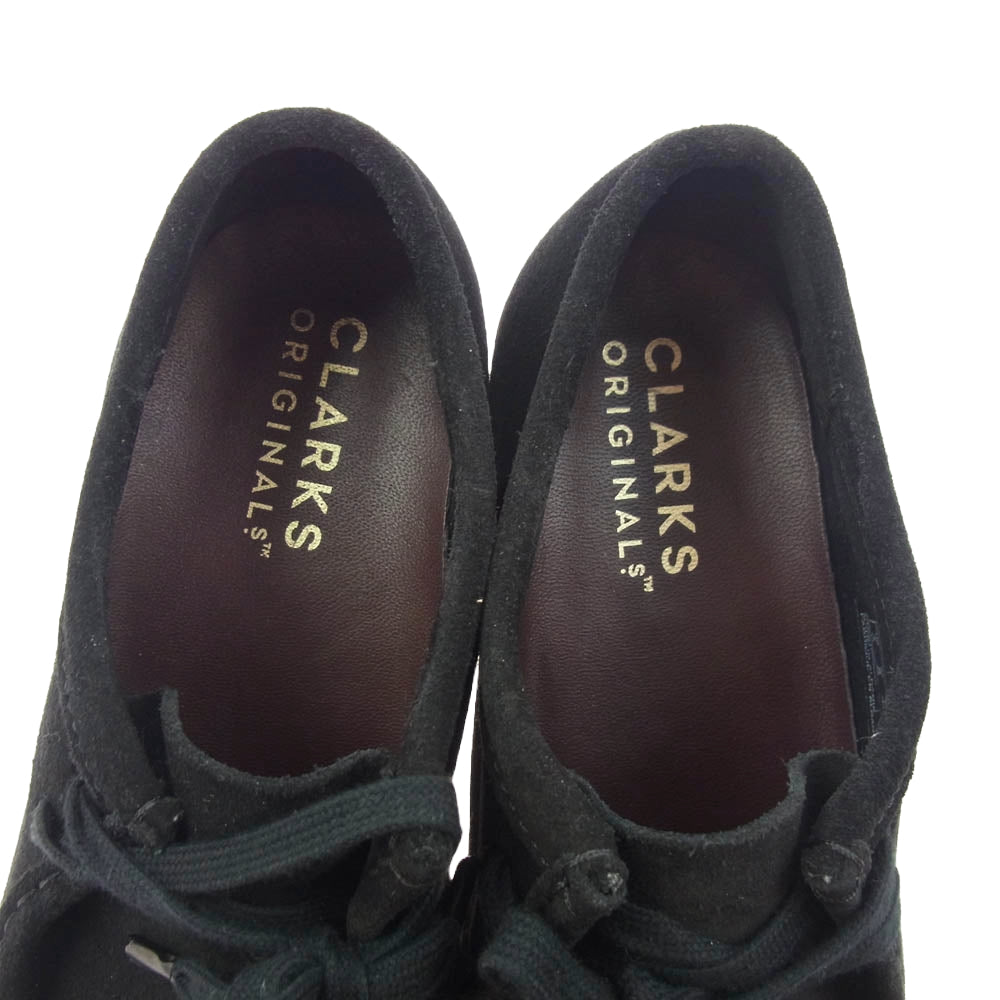 Clarks クラークス 26773 Originals Wallabe ワラビー スエード ブーツ ブラック系 UK7【中古】