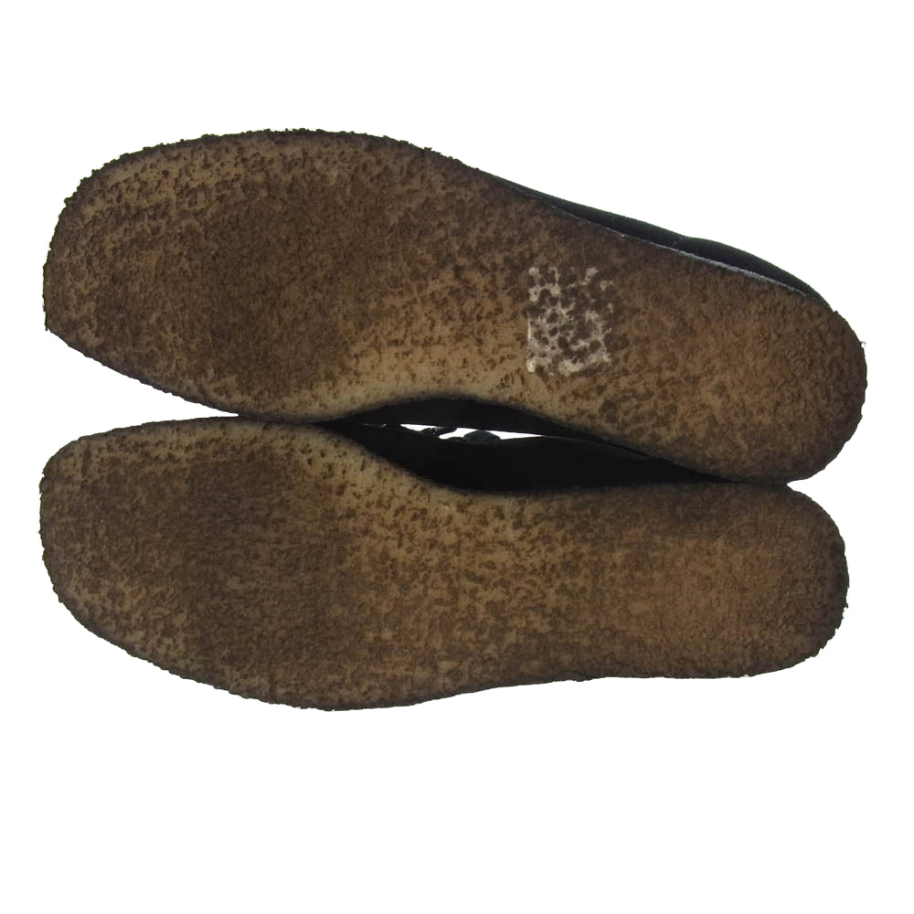 Clarks クラークス 26773 Originals Wallabe ワラビー スエード ブーツ ブラック系 UK7【中古】