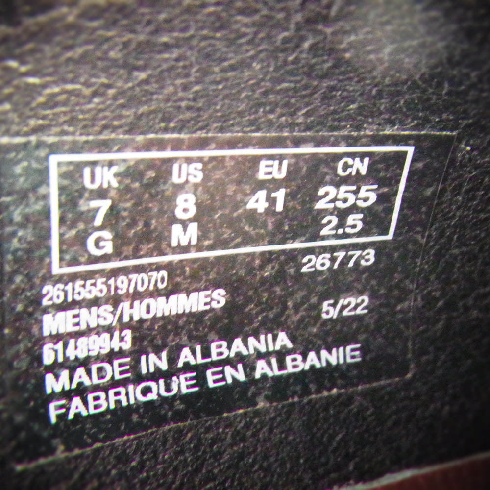 Clarks クラークス 26773 Originals Wallabe ワラビー スエード ブーツ ブラック系 UK7【中古】