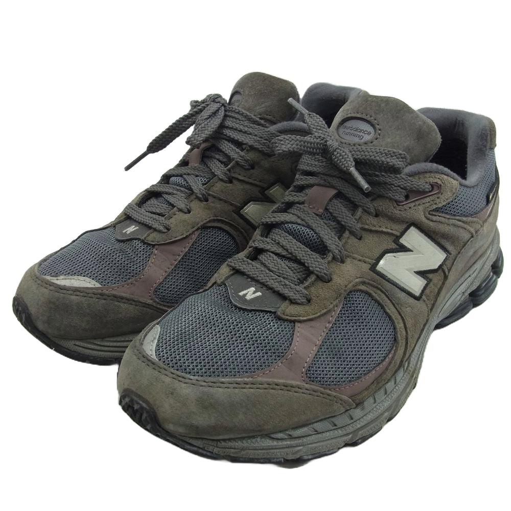 NEW BALANCE ニューバランス M2002RXA GORE-TEX スエード メッシュ ゴアテックス スニーカー マルチカラー系 27cm【中古】