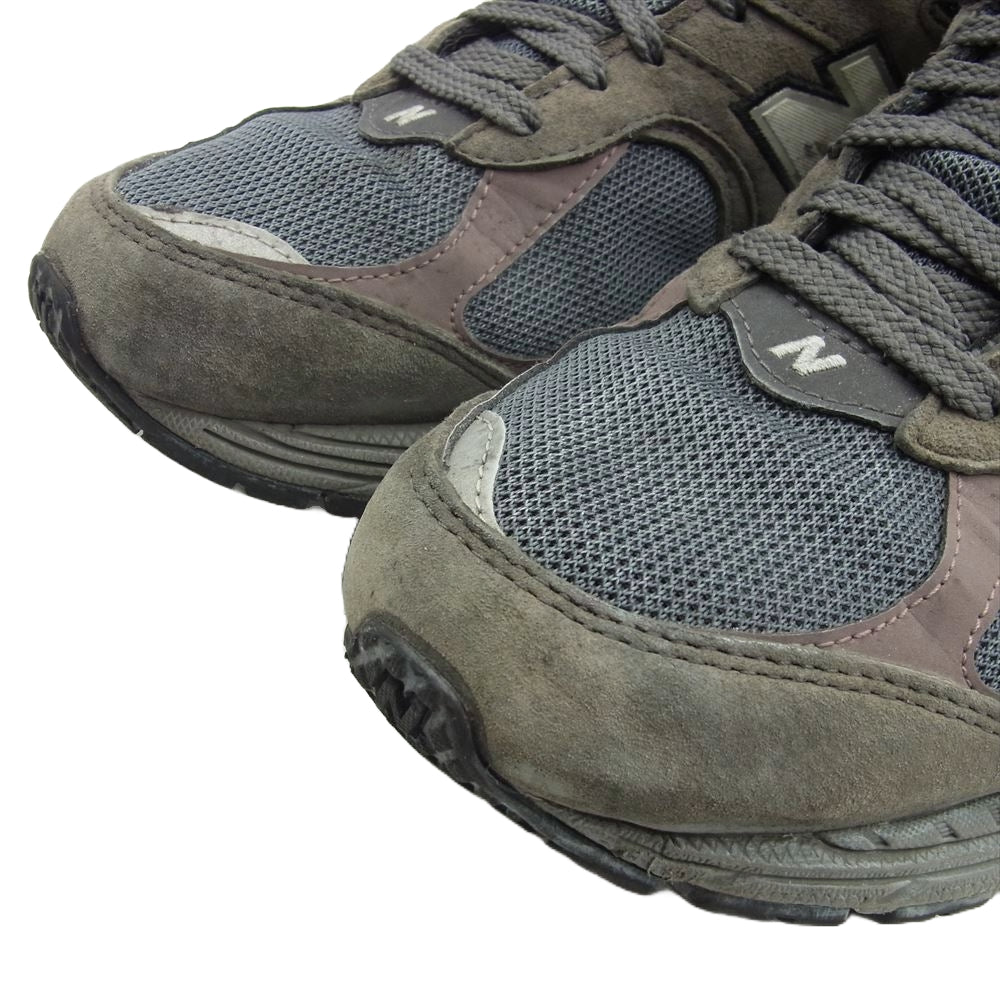 NEW BALANCE ニューバランス M2002RXA GORE-TEX スエード メッシュ ゴアテックス スニーカー マルチカラー系 27cm【中古】