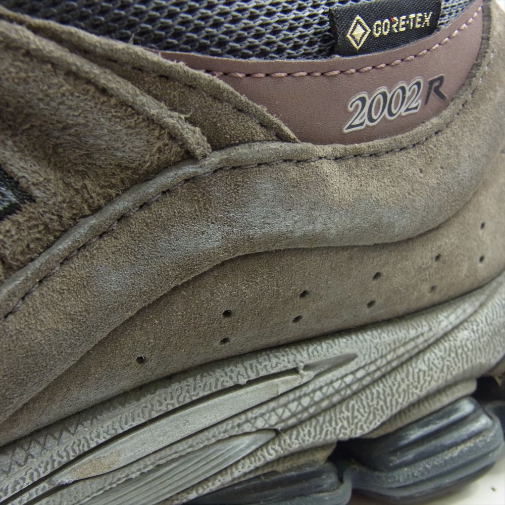 NEW BALANCE ニューバランス M2002RXA GORE-TEX スエード メッシュ ゴアテックス スニーカー マルチカラー系 27cm【中古】