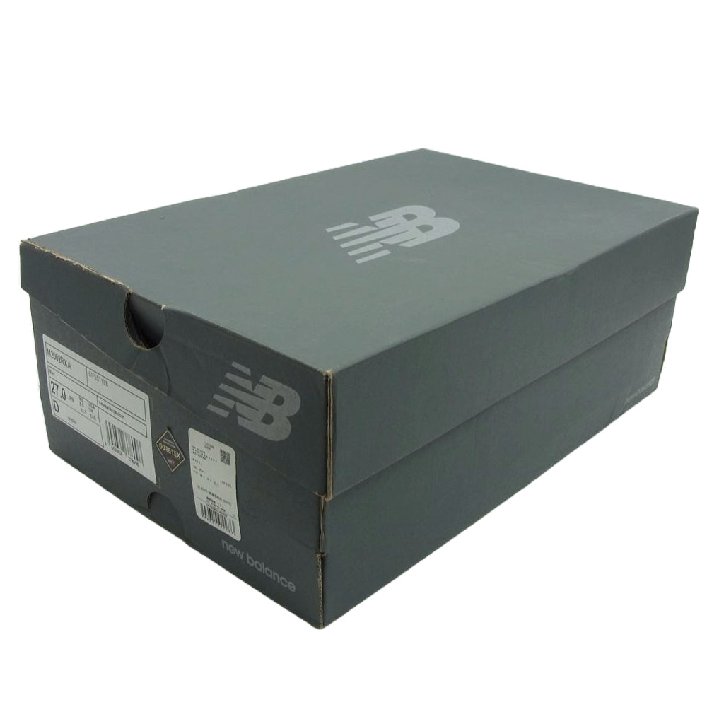 NEW BALANCE ニューバランス M2002RXA GORE-TEX スエード メッシュ ゴアテックス スニーカー マルチカラー系 27cm【中古】