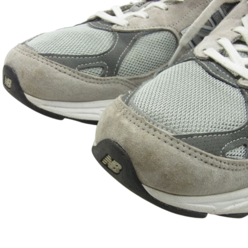 NEW BALANCE ニューバランス M990GY3 USA製 990v3 スエード メッシュ 