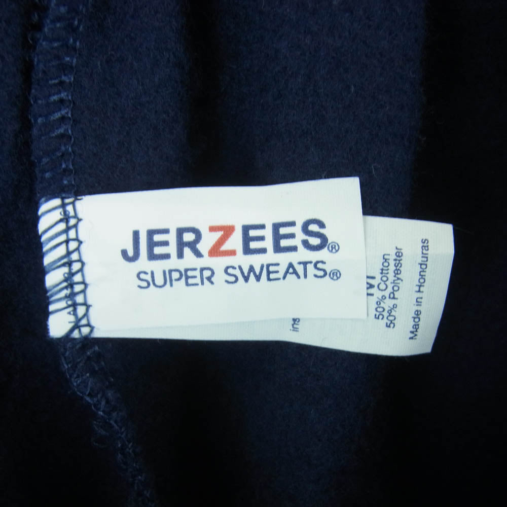 エタヴァープ Reverse Etavirp pants ロゴ刺繍 スウェット パンツ ホンジュラス製 ネイビー系 M【中古】