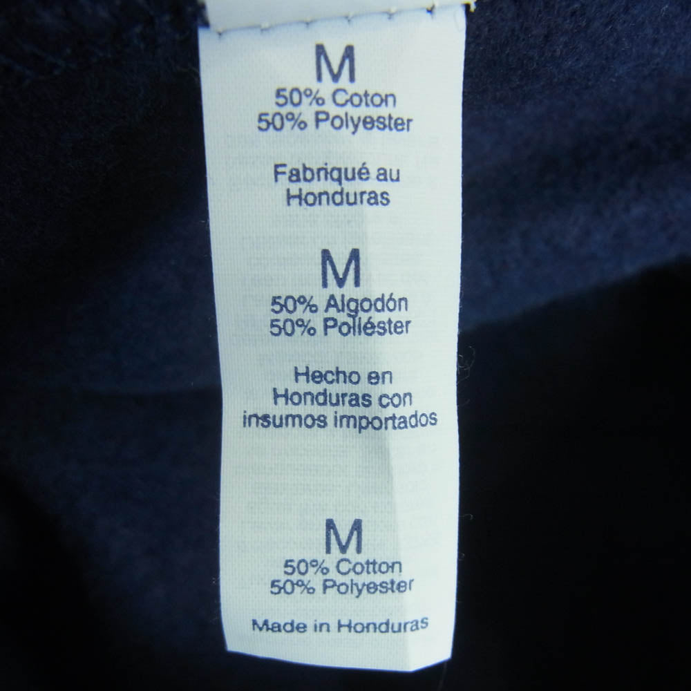 エタヴァープ Reverse Etavirp pants ロゴ刺繍 スウェット パンツ ホンジュラス製 ネイビー系 M【中古】