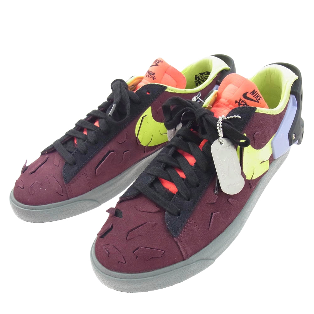 NIKE ナイキ DN2067-600 × ACRONYM アクロニウム Blazer Low Night Maroon ブレーザー ロー ナイト マルーン スニーカー ワインレッド系 マルチカラー系 27cm【美品】【中古】