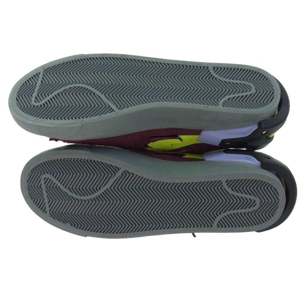 NIKE ナイキ DN2067-600 × ACRONYM アクロニウム Blazer Low Night Maroon ブレーザー ロー ナイト マルーン スニーカー ワインレッド系 マルチカラー系 27cm【美品】【中古】