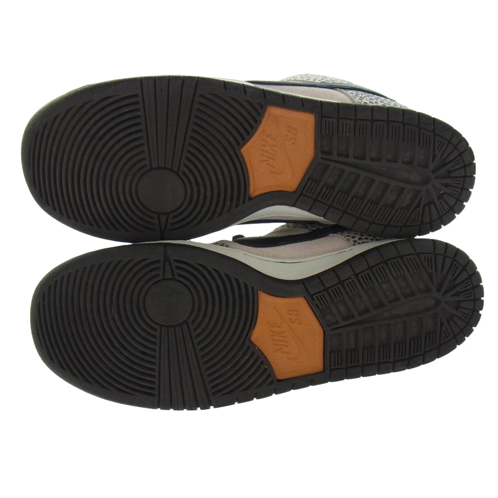 NIKE ナイキ FZ1233-002 SB Dunk Low Pro Electric Safari Phantom and Black ダンク ロー プロ エレクトリック サファリ ファントム アンド ブラック スニーカー グレー系 オレンジ系 26.5cm【中古】