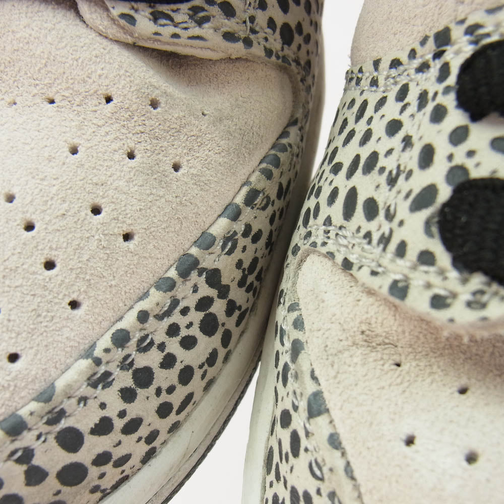 NIKE ナイキ FZ1233-002 SB Dunk Low Pro Electric Safari Phantom and Black ダンク ロー プロ エレクトリック サファリ ファントム アンド ブラック スニーカー グレー系 オレンジ系 26.5cm【中古】