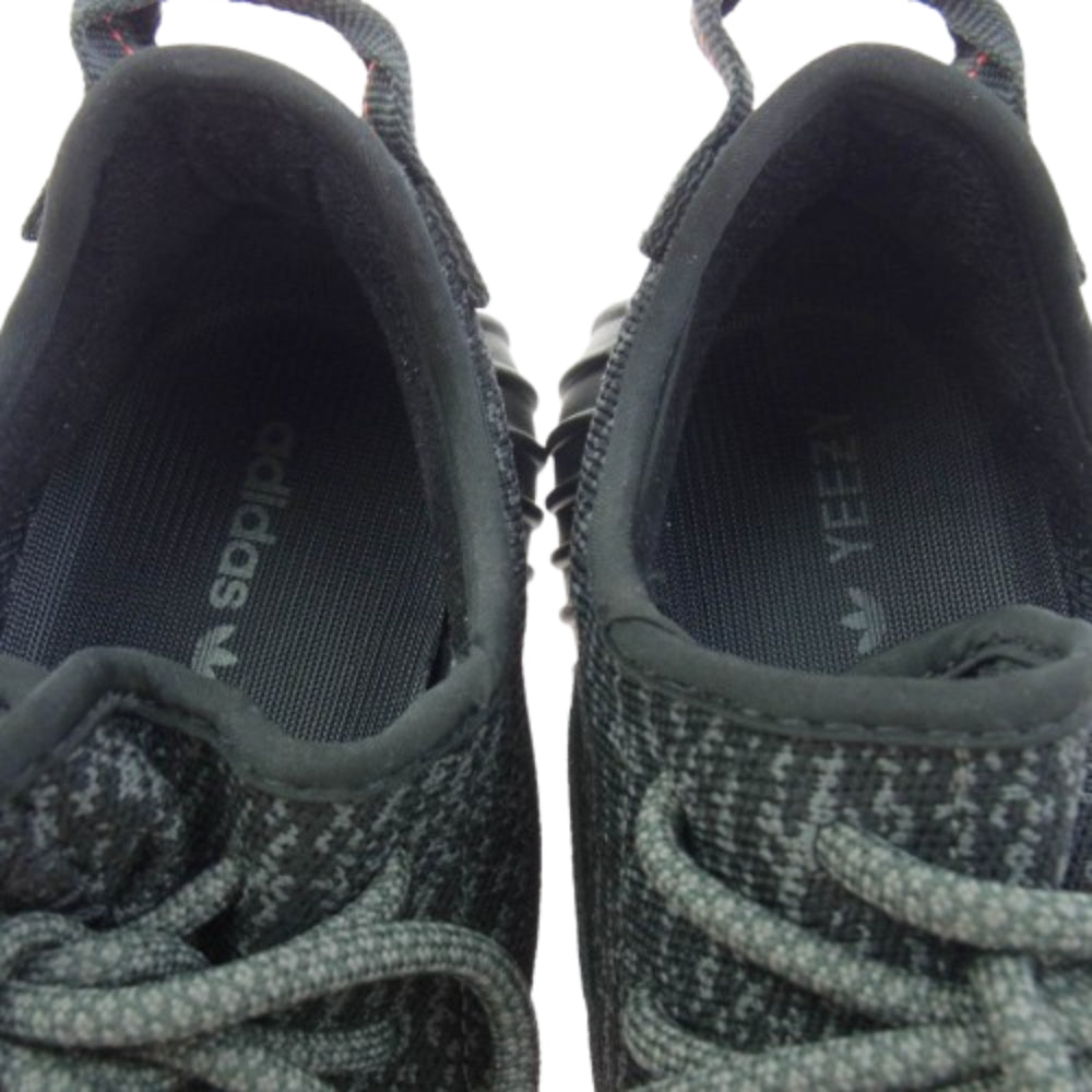 adidas アディダス BB5350 YEEZY Boost 350 Pirate Black イージーブースト350 パイレート ブラック スニーカー 27cm【中古】
