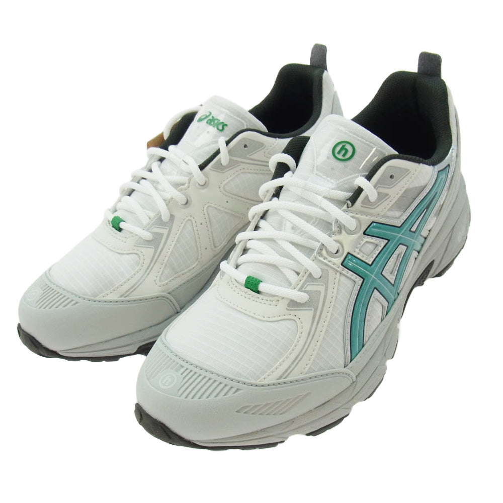 asics アシックス 1203A778 ×Hidden NY Gel-Venture 6 Shield White Wasabi ヒドゥン ニューヨーク ゲルベンチャー6 シールド スニーカー ホワイト系 グリーン系 27cm【極上美品】【中古】
