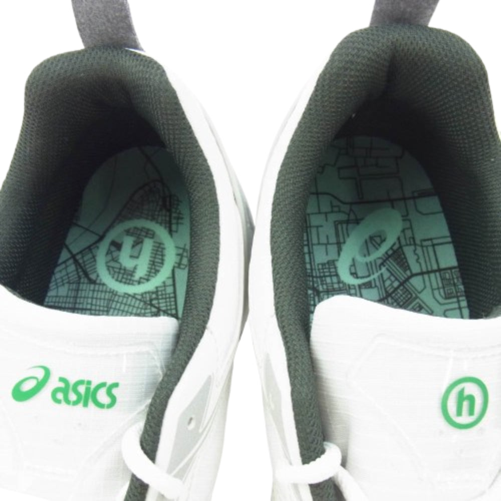 asics アシックス 1203A778 ×Hidden NY Gel-Venture 6 Shield White Wasabi ヒドゥン ニューヨーク ゲルベンチャー6 シールド スニーカー ホワイト系 グリーン系 27cm【極上美品】【中古】