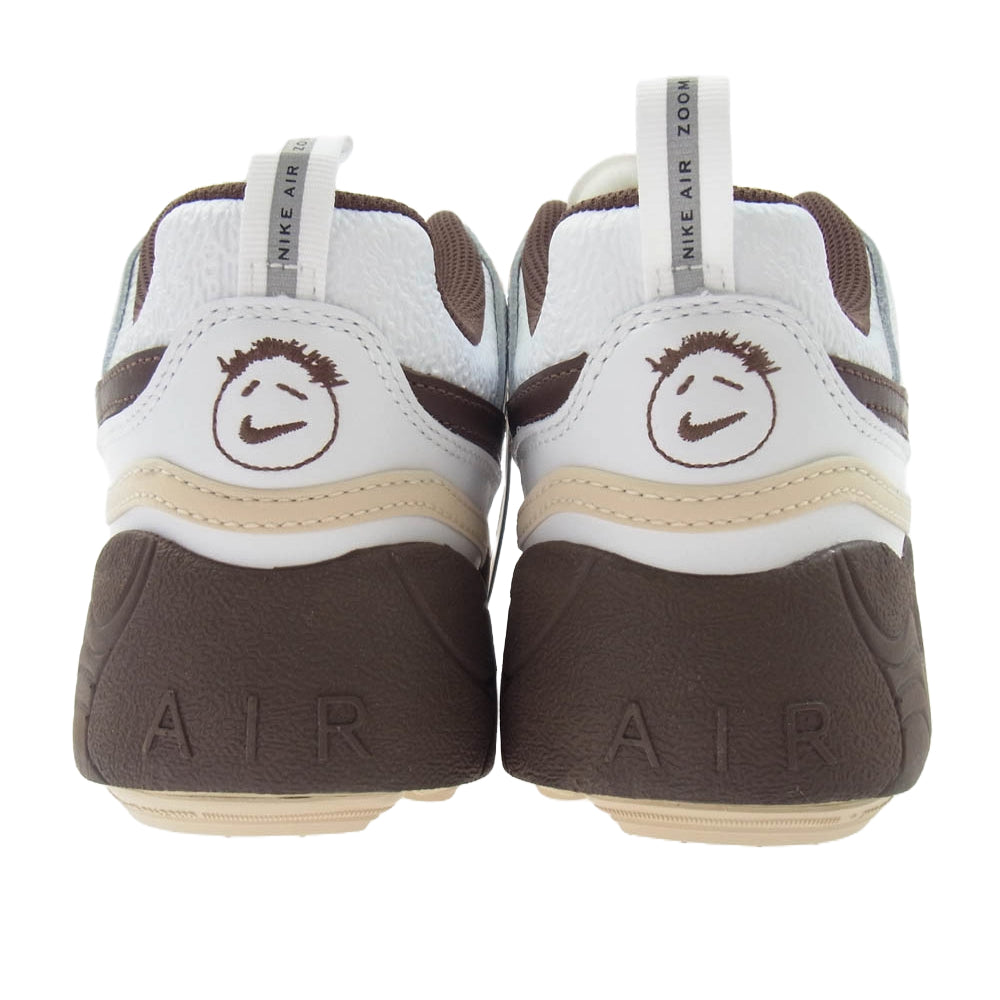 NIKE ナイキ HQ3073-100 × Travis Scott トラヴィススコット Zoom Field Jaxx White and Light Chocolate ズームフィールドジャックス スニーカー ブラウン系 ホワイト系 27cm【新古品】【未使用】【中古】