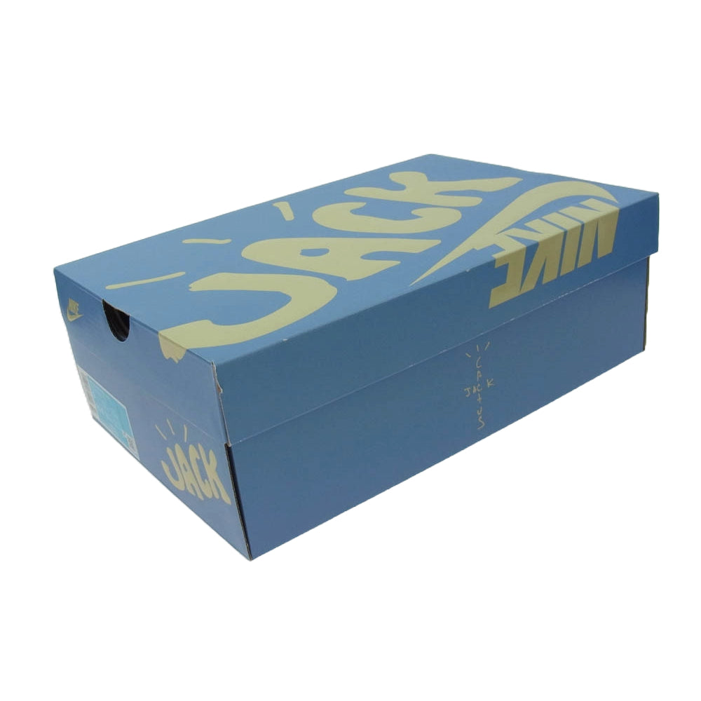 NIKE ナイキ HQ3073-100 × Travis Scott トラヴィススコット Zoom Field Jaxx White and Light Chocolate ズームフィールドジャックス スニーカー ブラウン系 ホワイト系 27cm【新古品】【未使用】【中古】