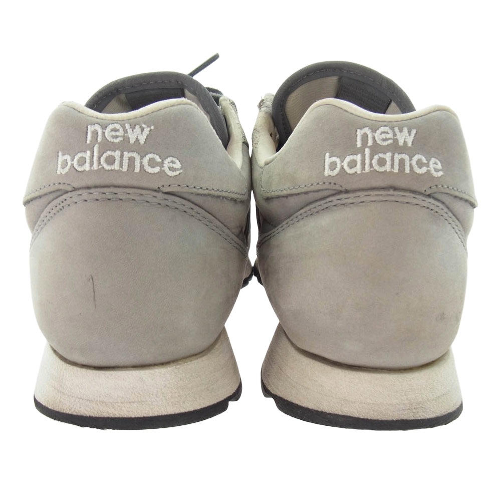 NEW BALANCE ニューバランス U520SUA UNITED ARROWS別注 ロー カット スニーカー ヌバックレザー グレー グレー系 27.5cm【中古】
